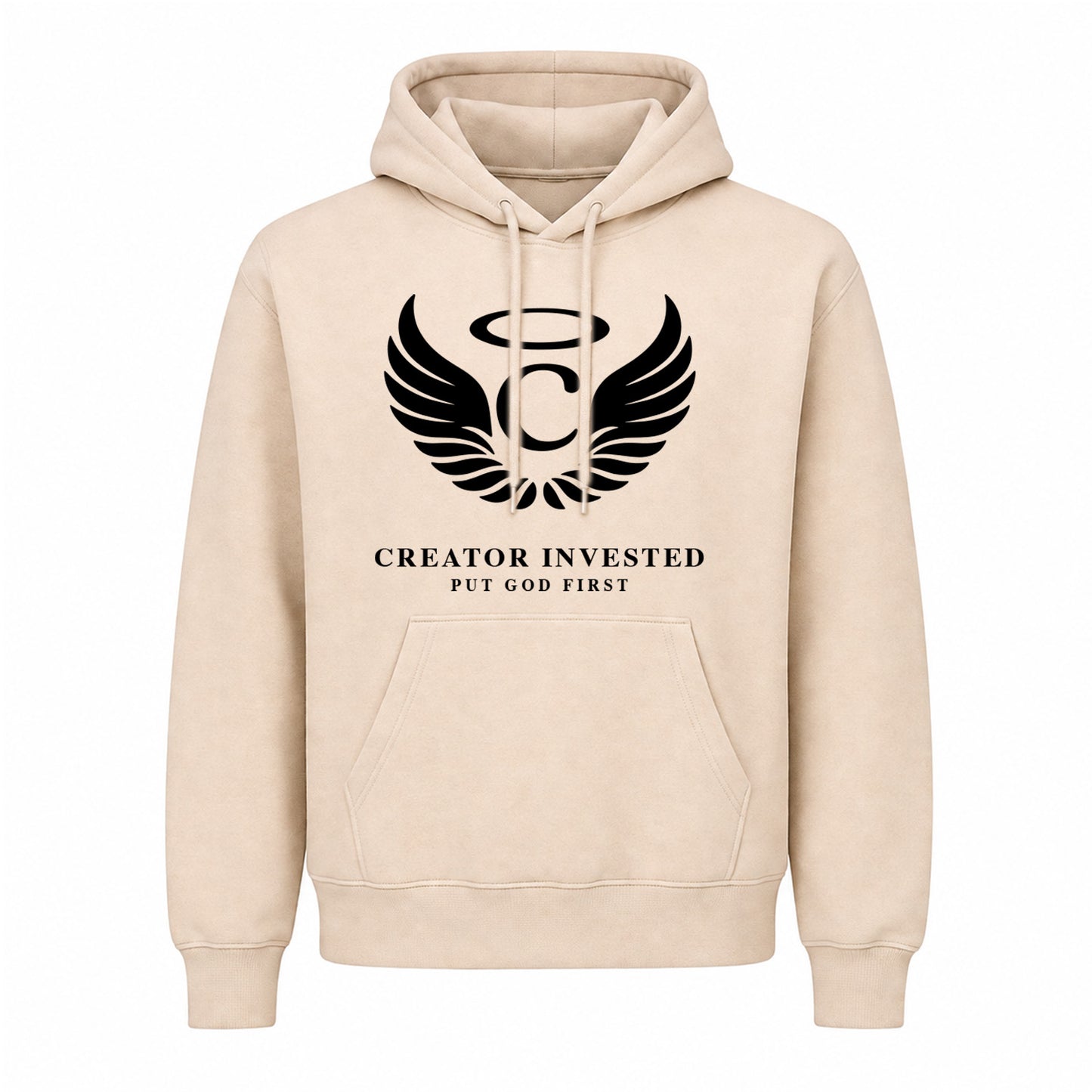 Dust Hoodie Front - Winged C Logo