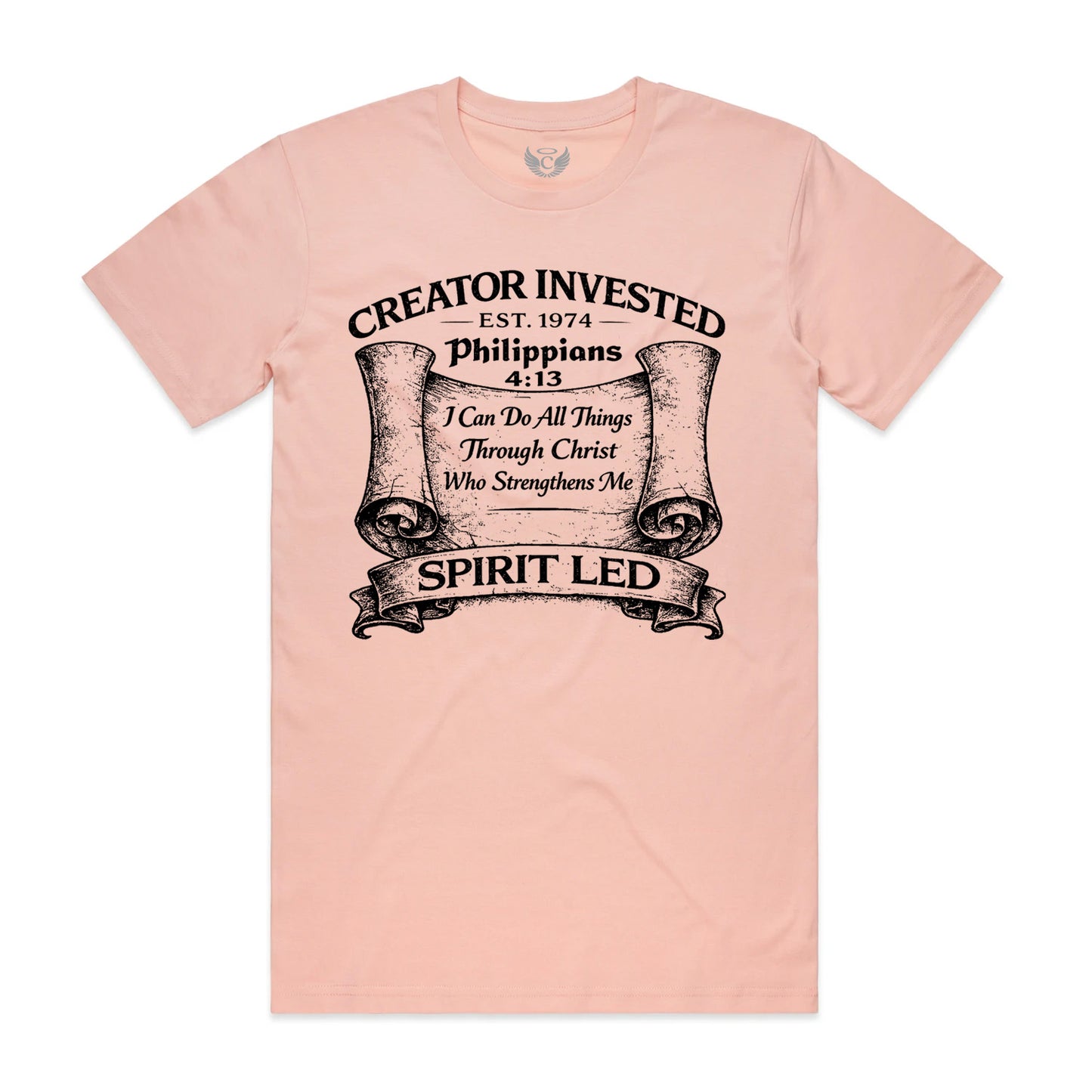 Creator Invested Signature Scroll Tee