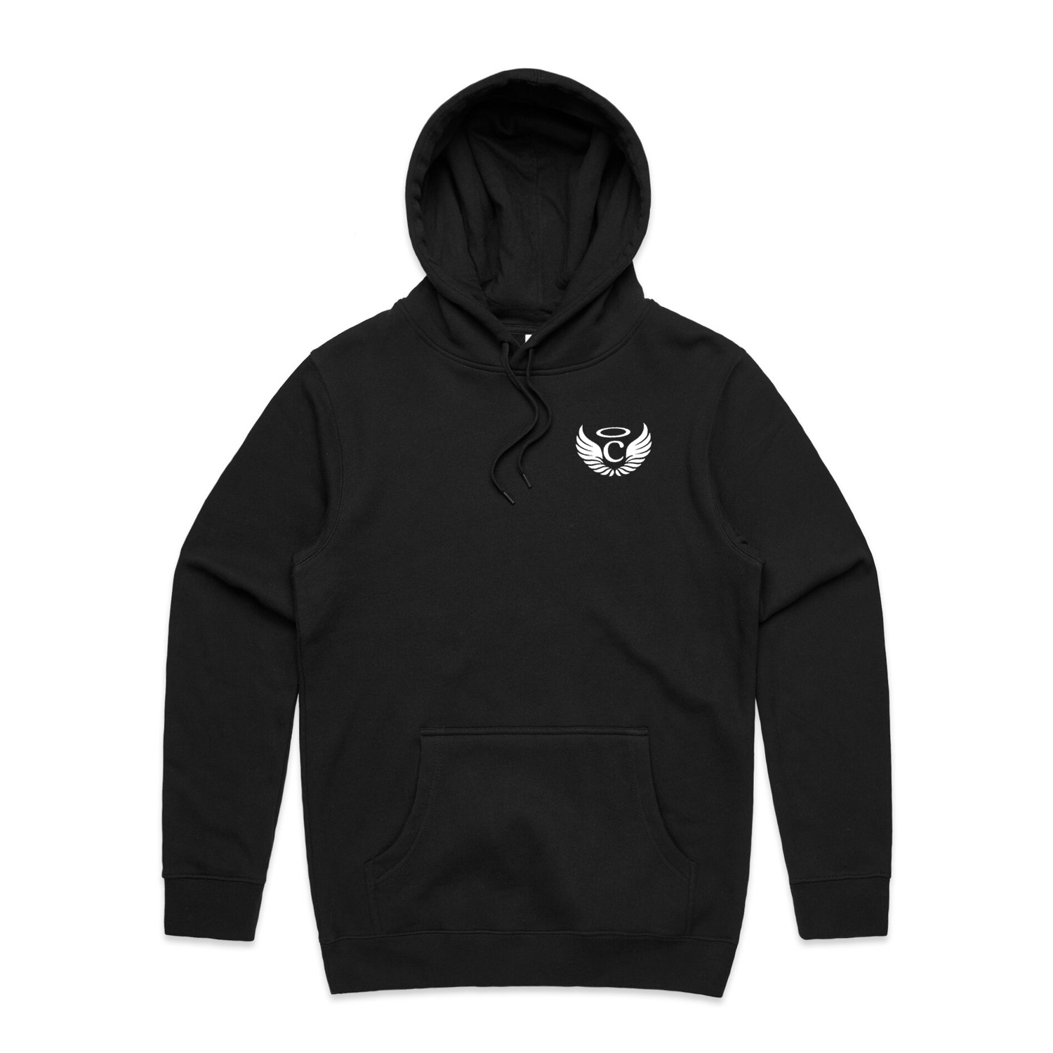 Put God First Sweatsuit Black - Hoodie Front