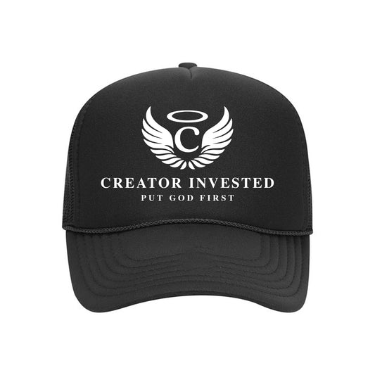 Creator Invested Foam Trucker - Black