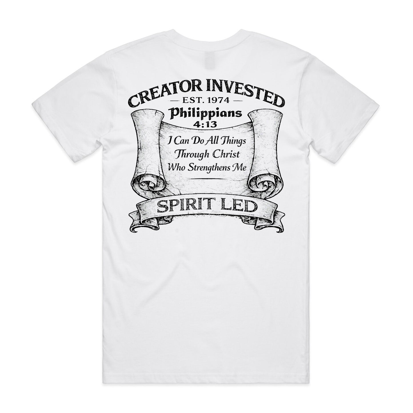 Creator Invested Scroll Tee