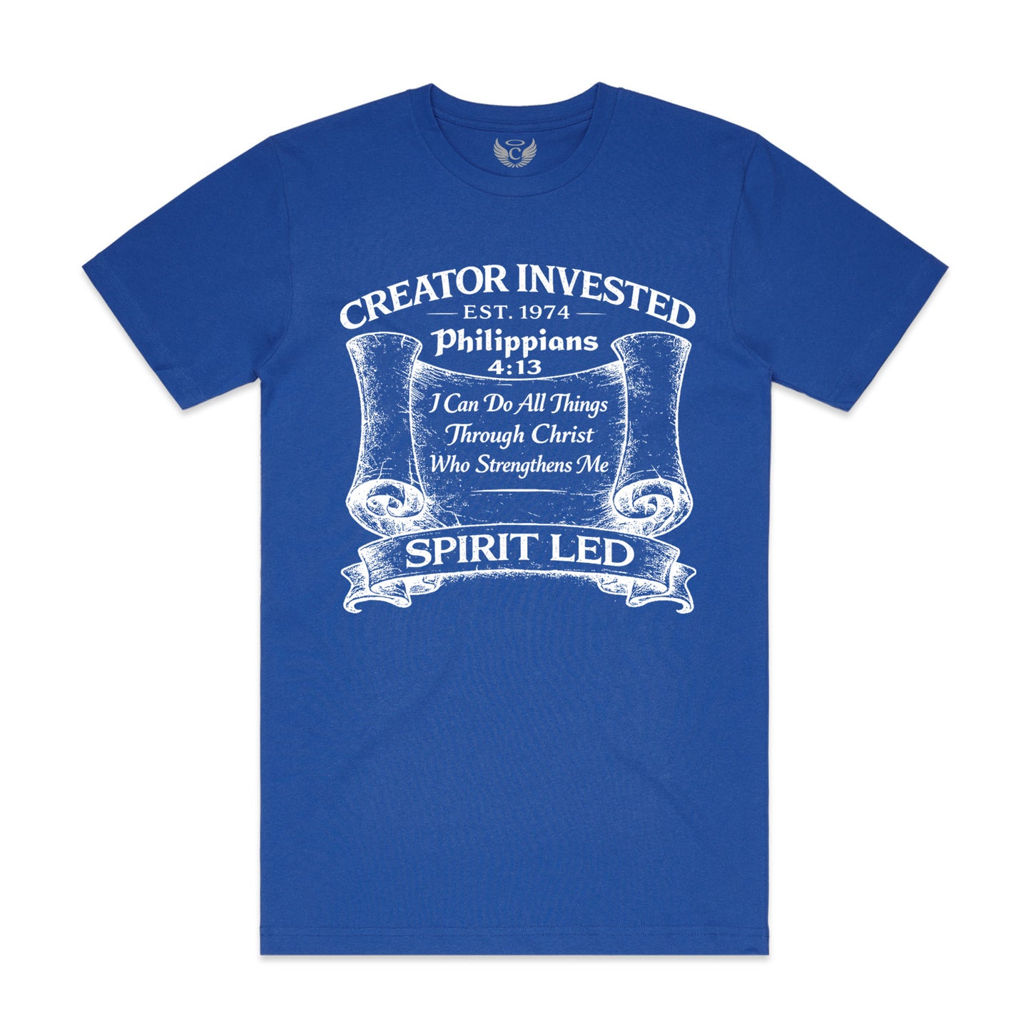 Creator Invested Signature Scroll Tee