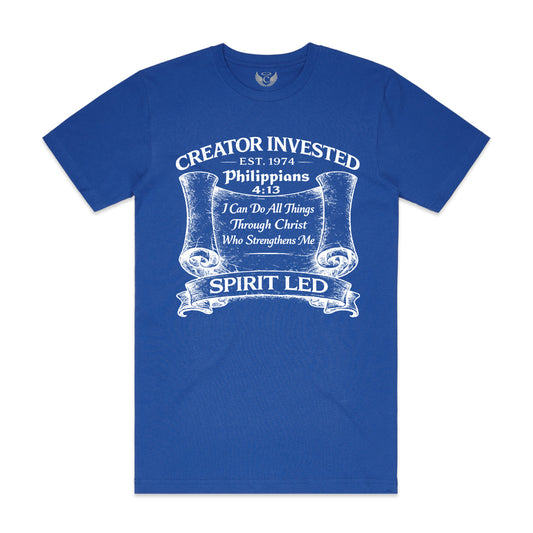 Creator Invested Signature Scroll Tee