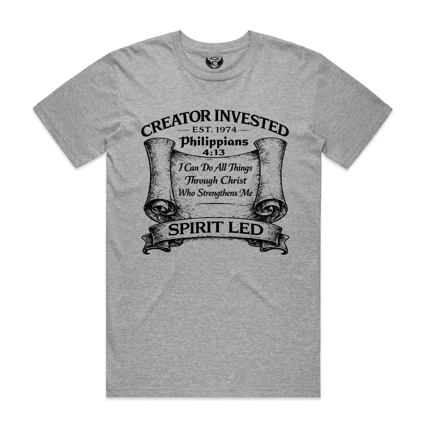 Creator Invested Signature Scroll Tee