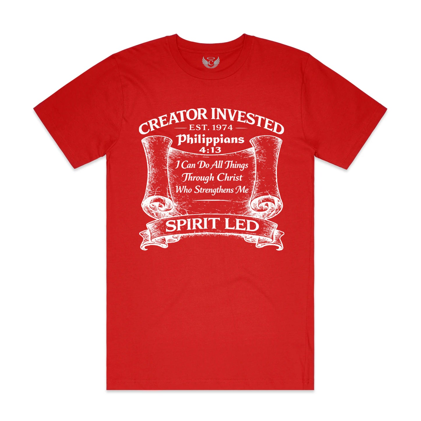 Creator Invested Signature Scroll Tee