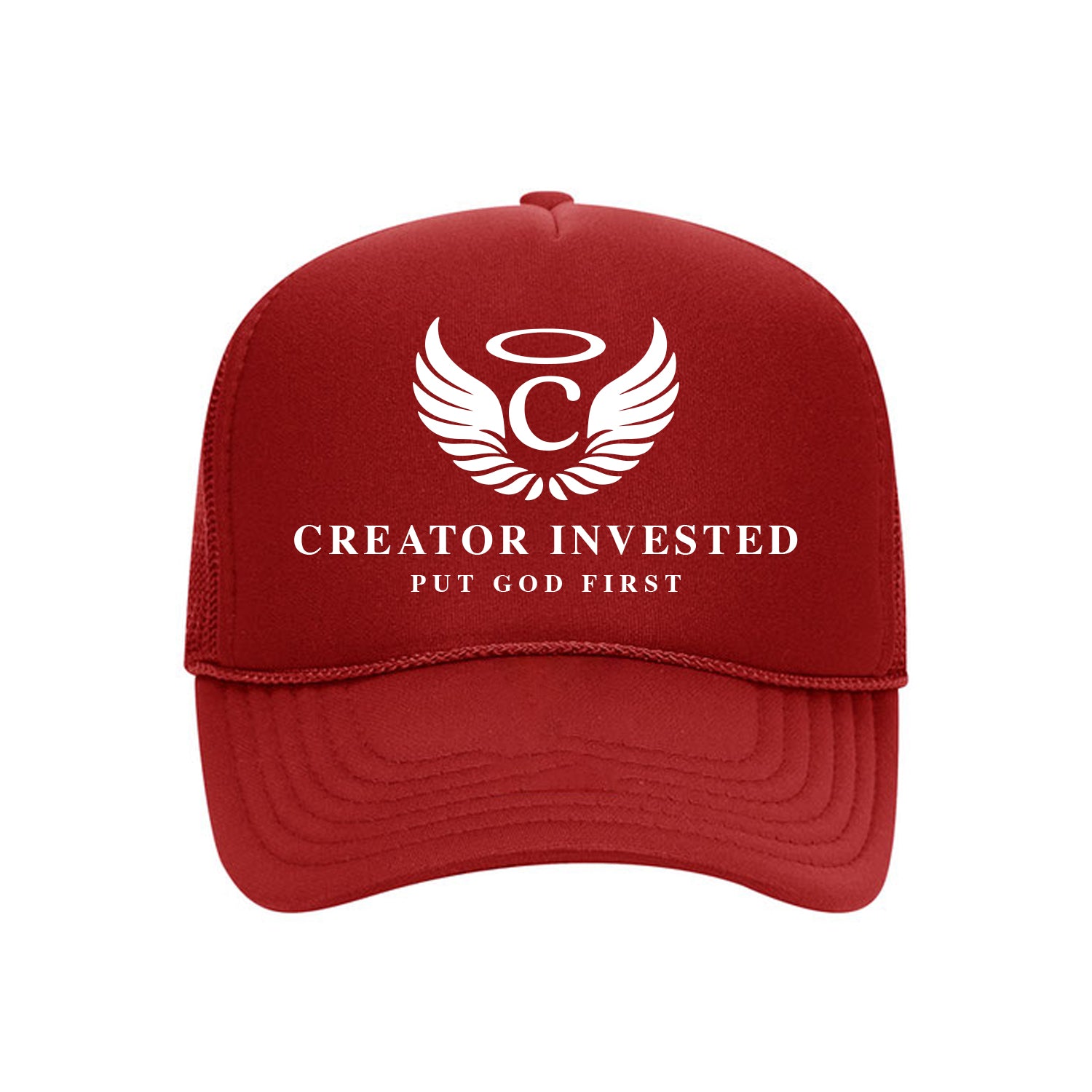 Creator Invested Foam Trucker - Red