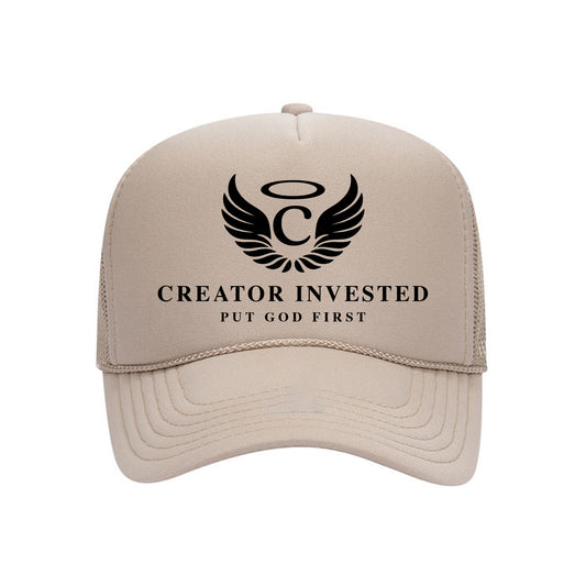 Creator Invested Foam Trucker - Khaki
