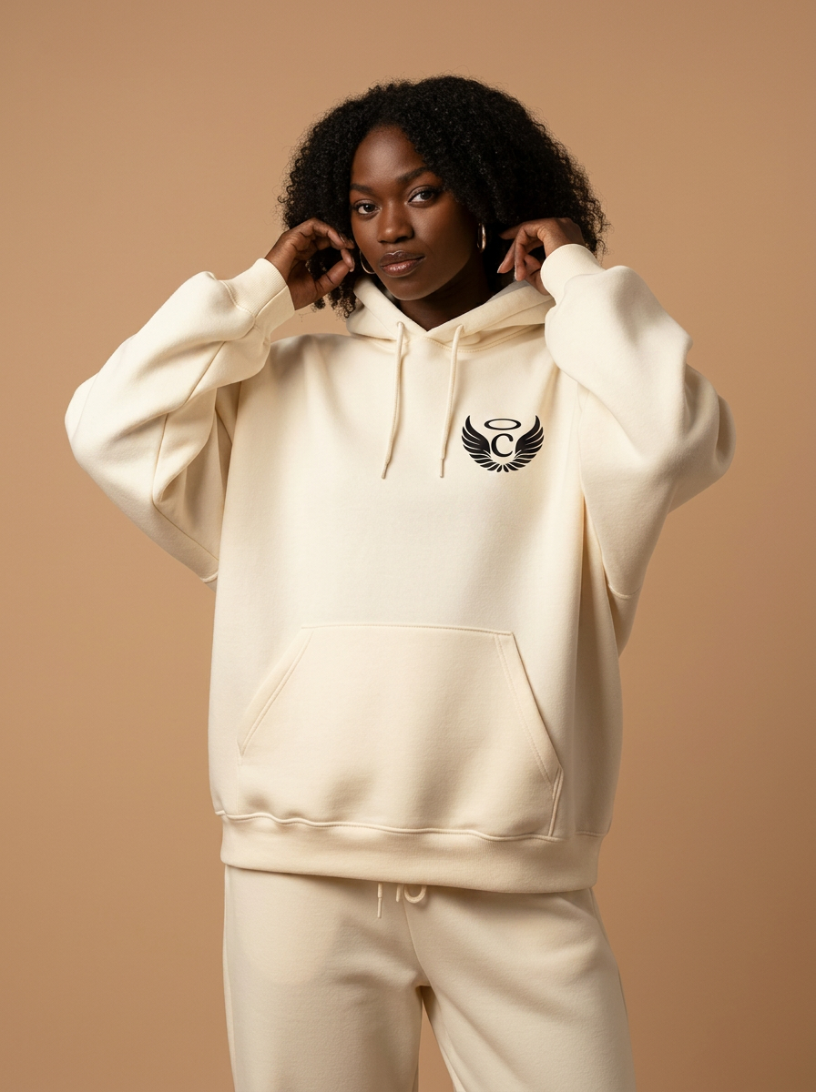 Put God First Hoodie - Cream