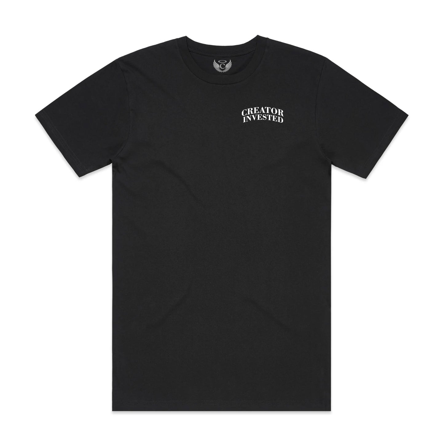 Scroll Tee Black