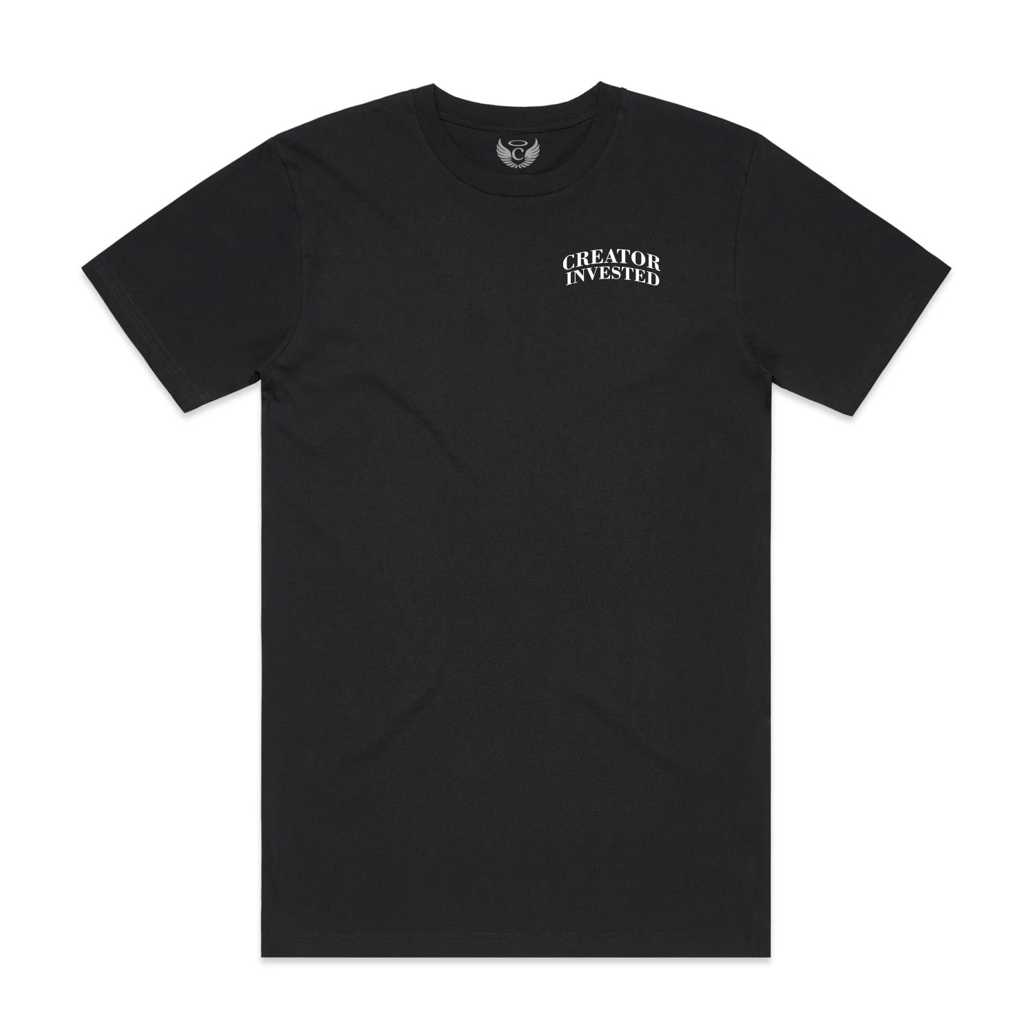 Scroll Tee Black