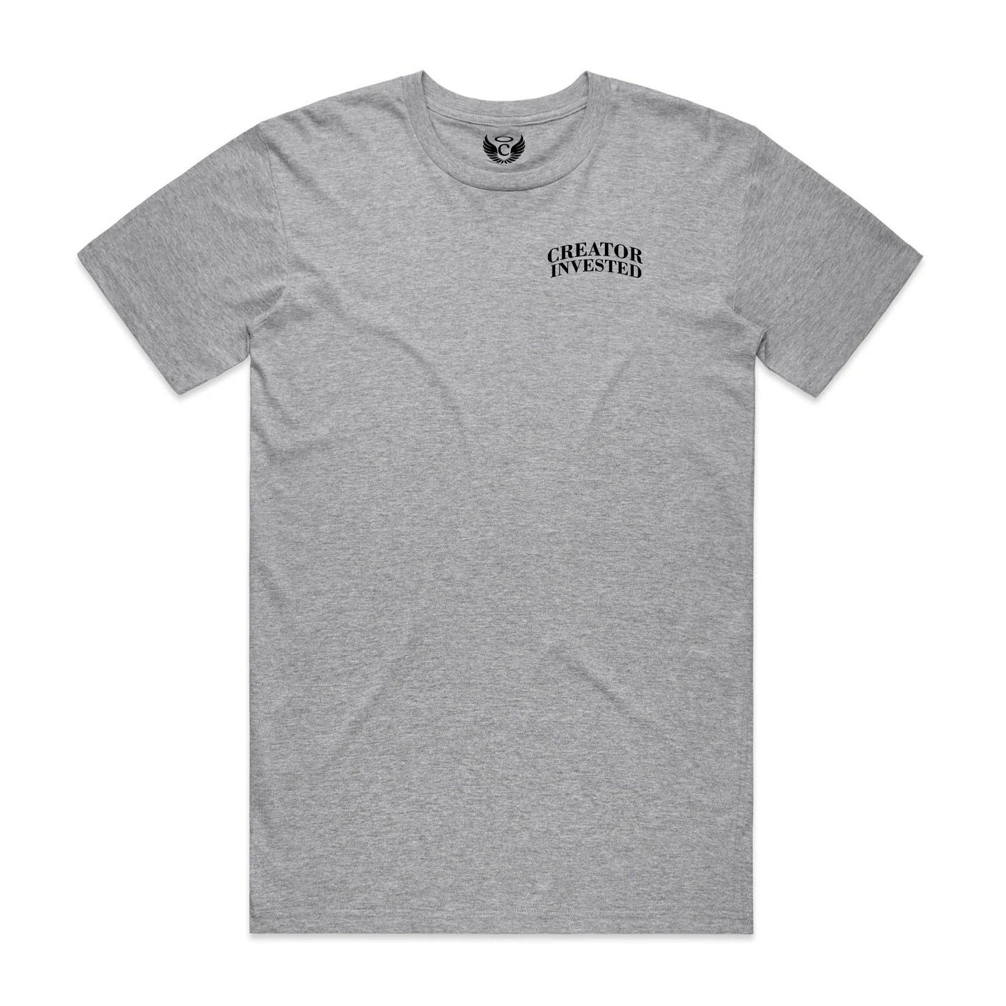 Scroll Tee Grey