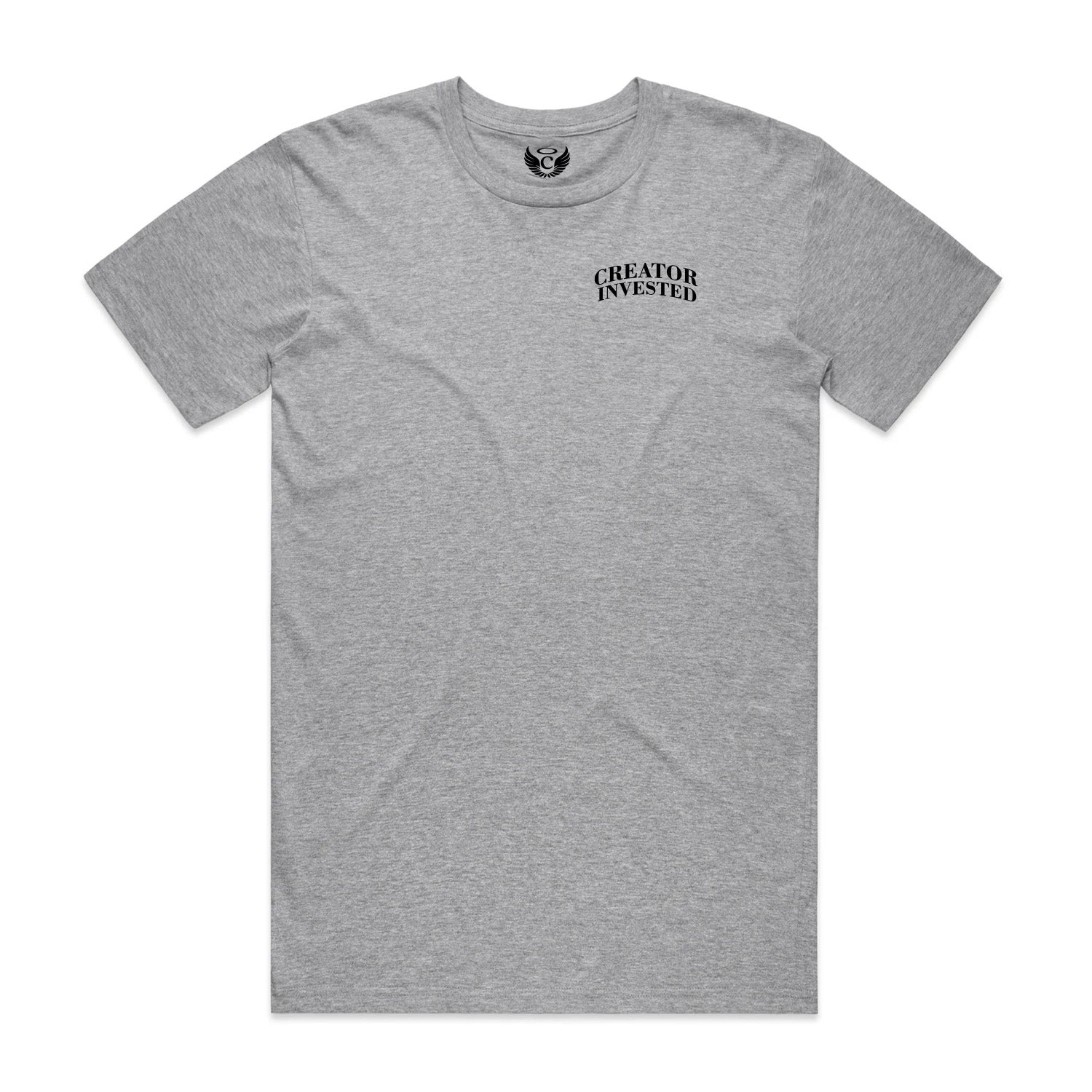 Scroll Tee Grey