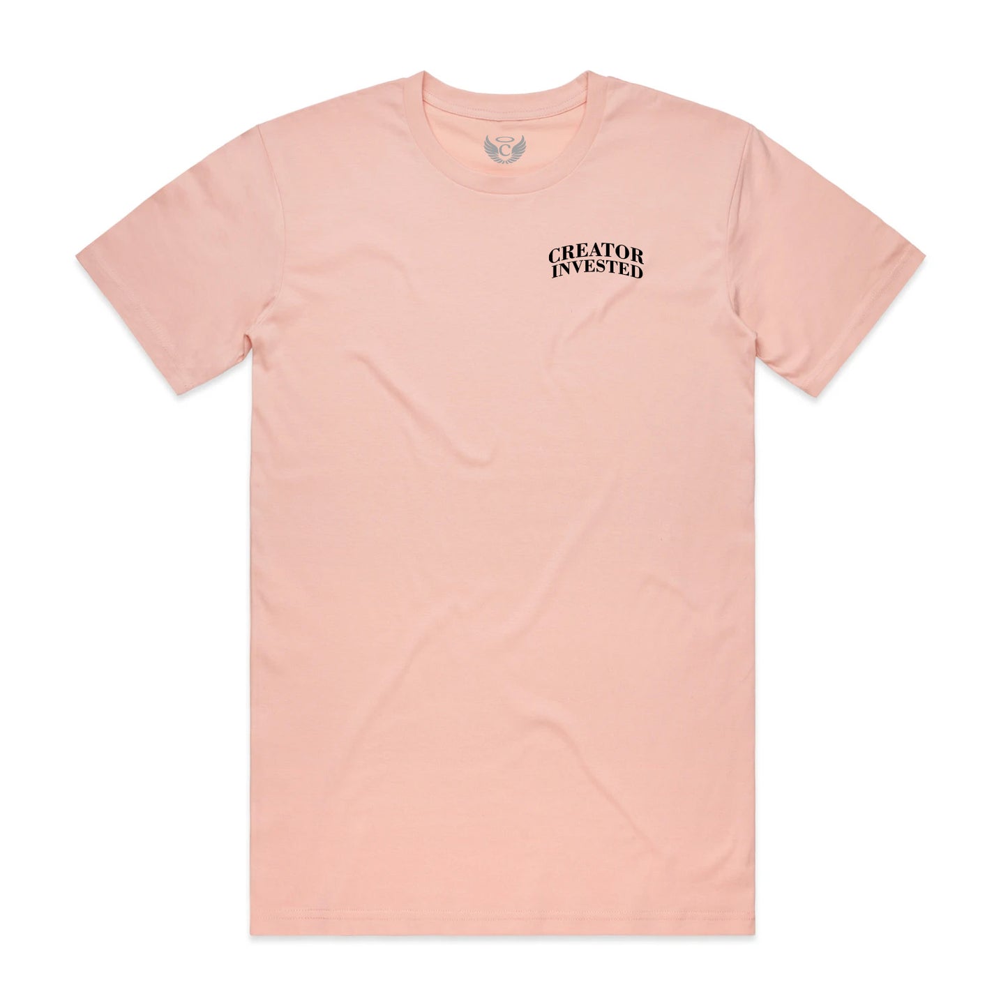 Scroll Tee Pink