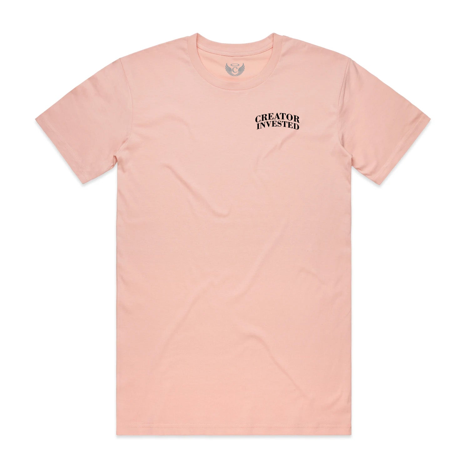 Scroll Tee Pink