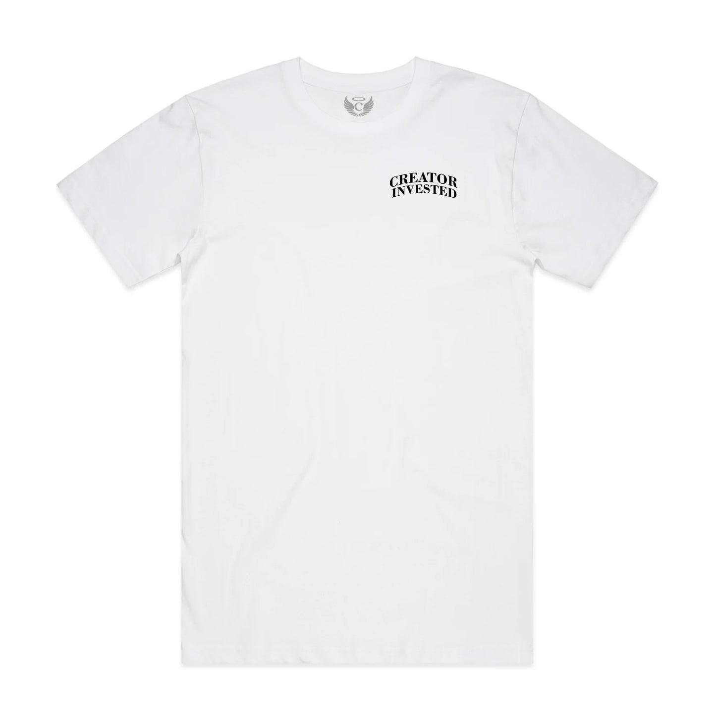 Scroll Tee White