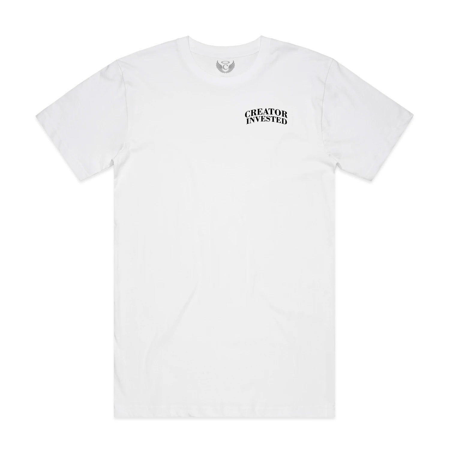 Scroll Tee White