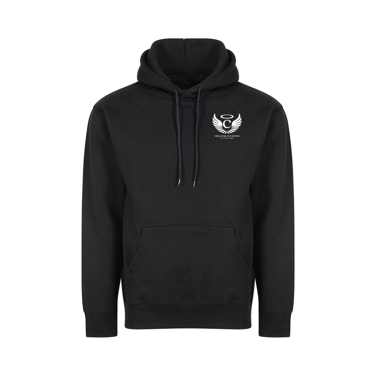 Black Scroll Hoodie