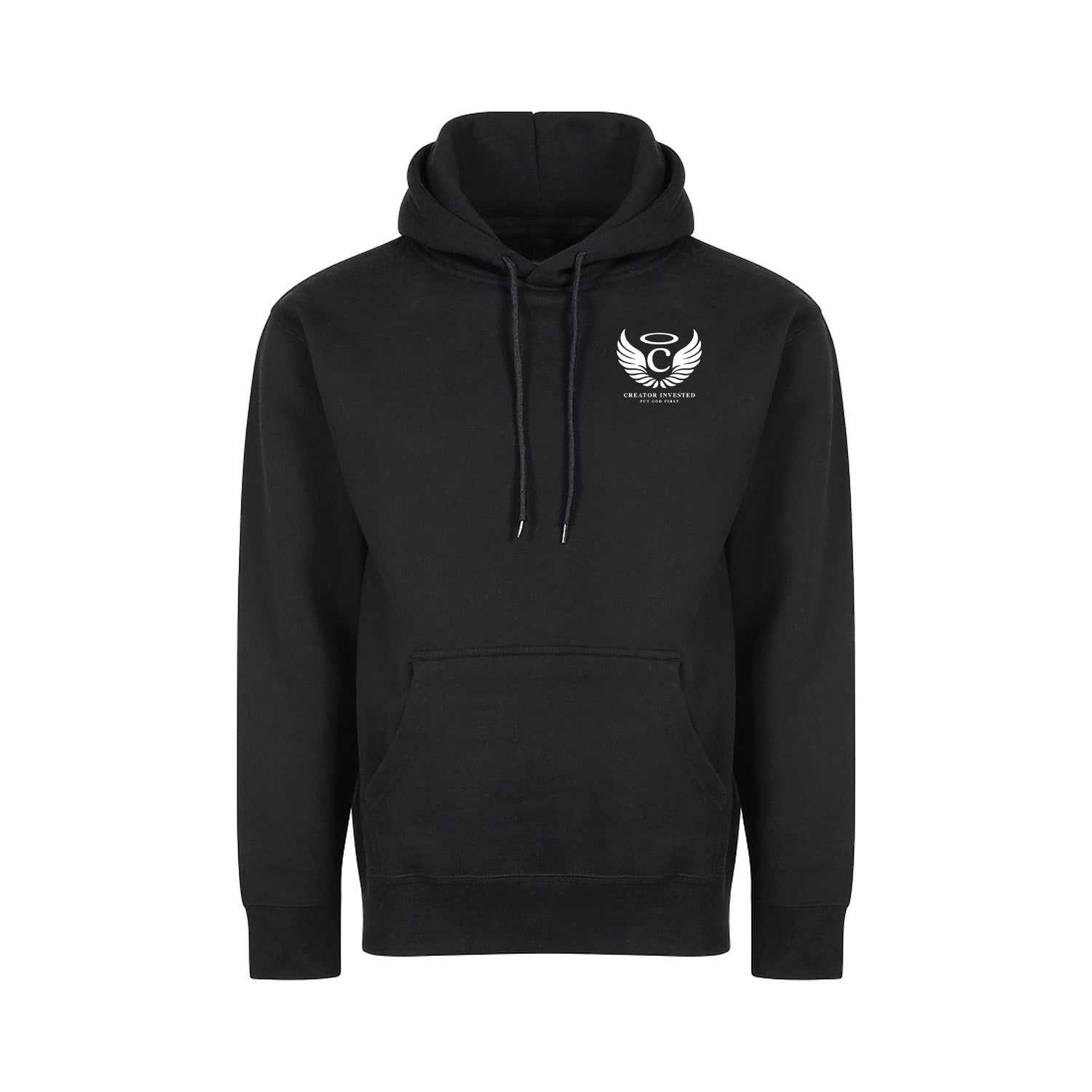 Black Scroll Hoodie