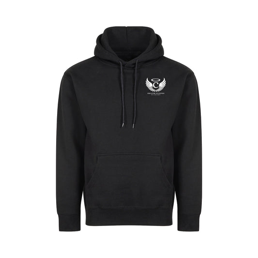 Black Scroll Hoodie