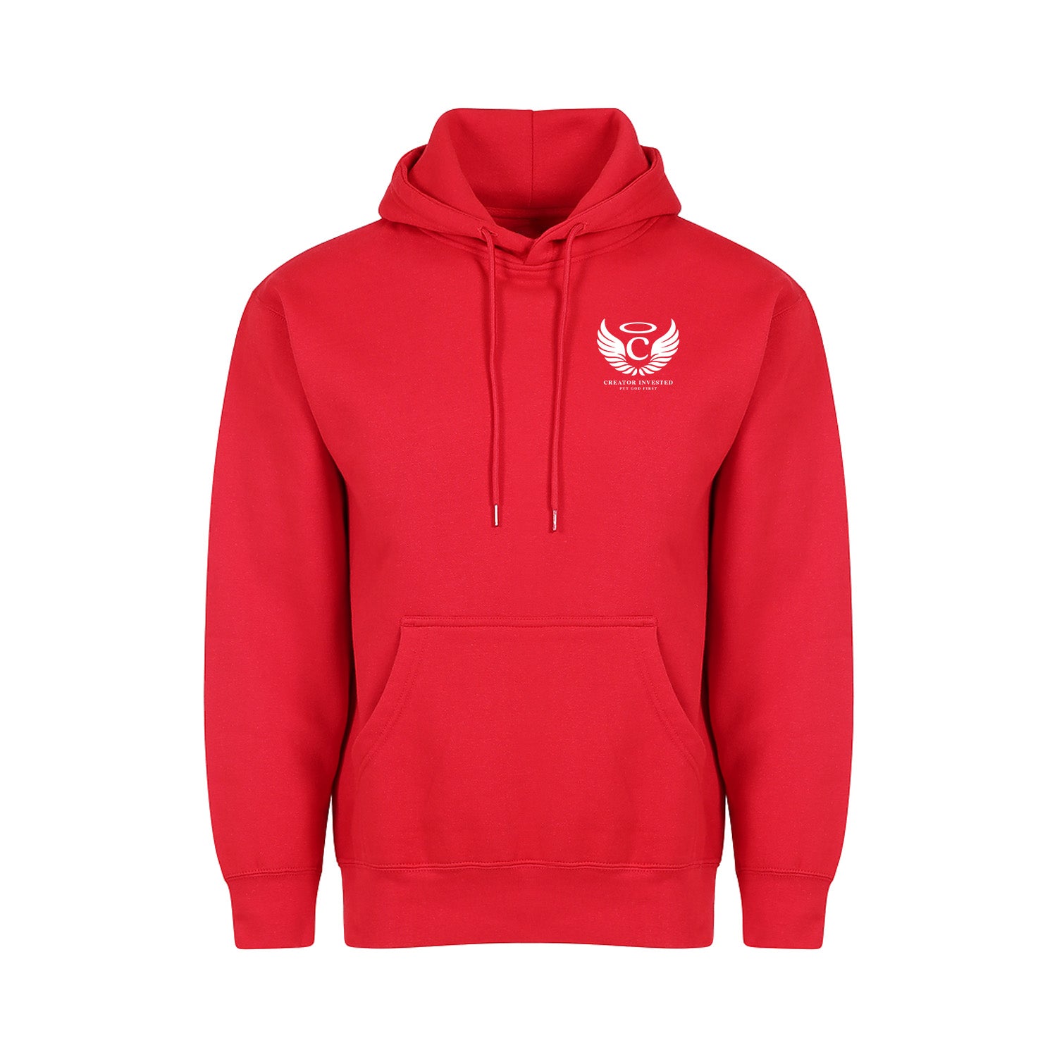 Red Scroll Hoodie