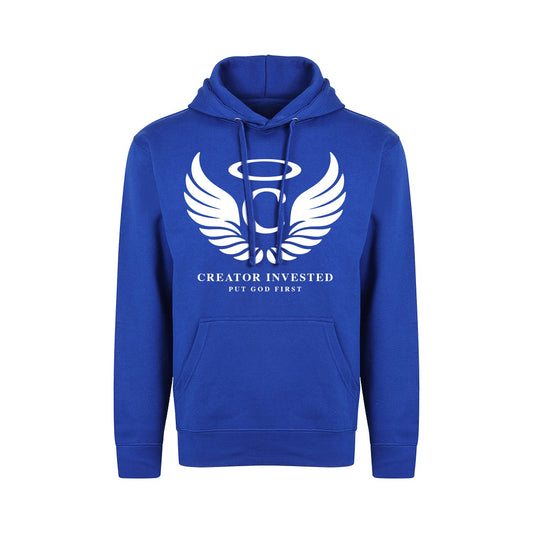 Royal Signature Logo Hoodie