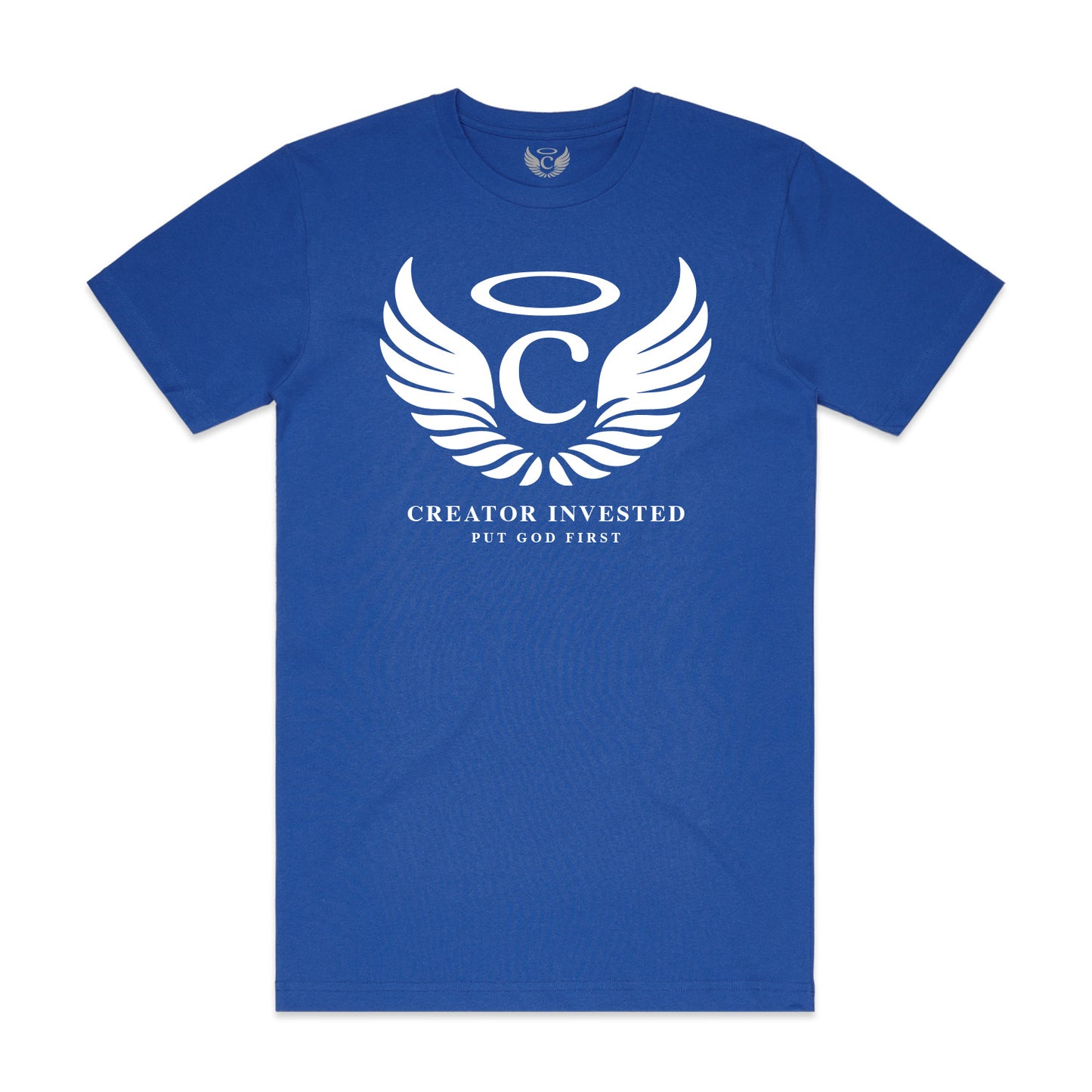 Creator Invested Logo Tee - Royal