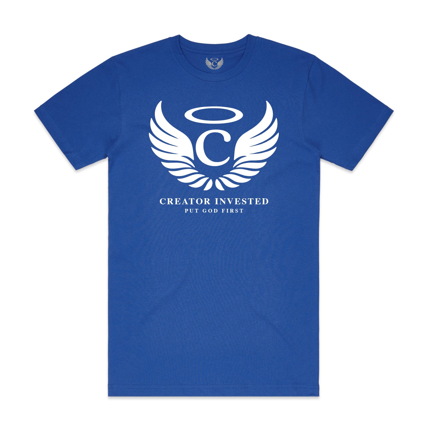 Creator Invested Logo Tee - Royal