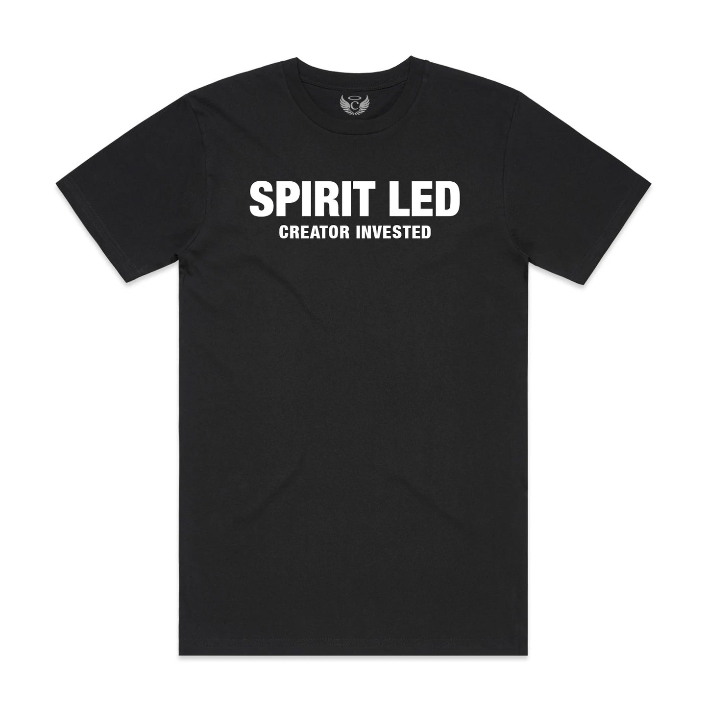 Spirit Led Tee Black