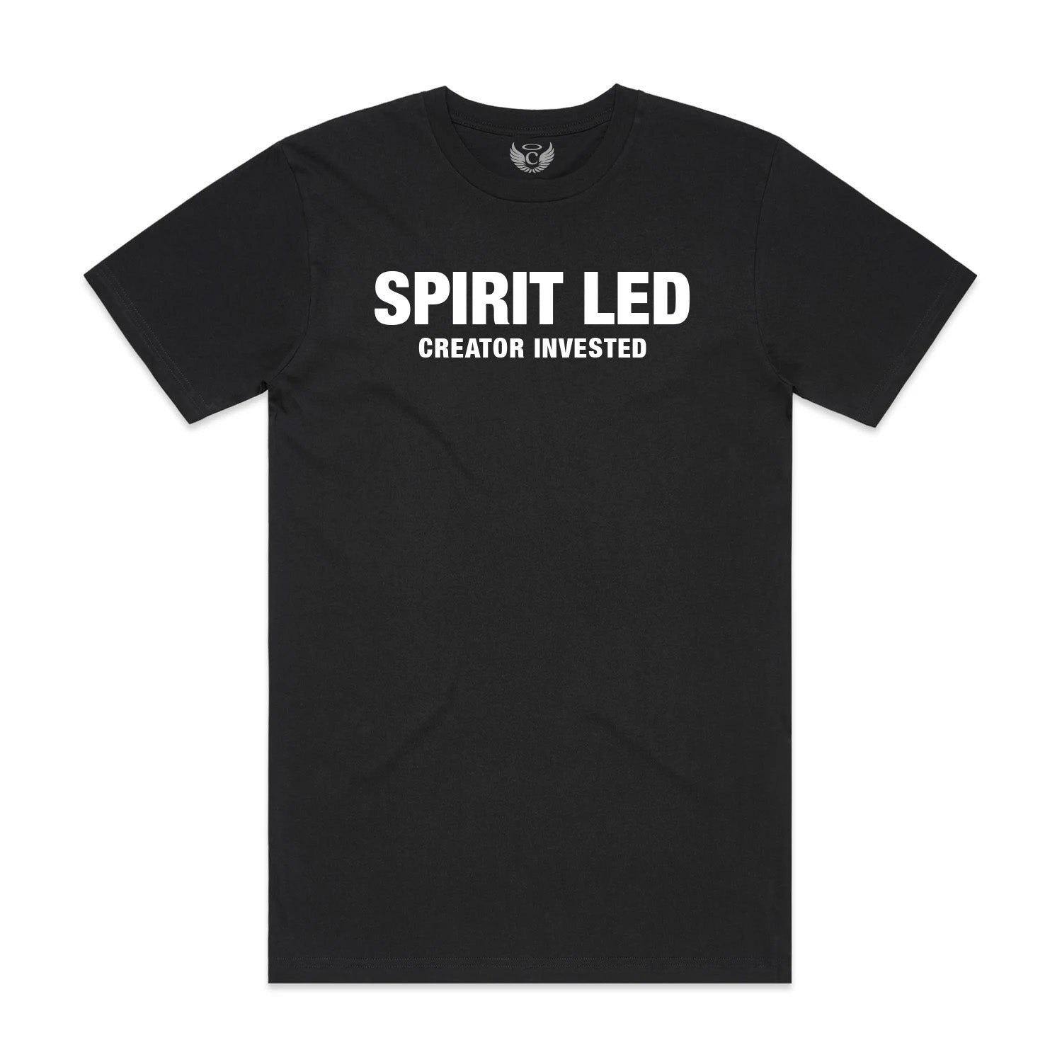 Spirit Led Tee Black