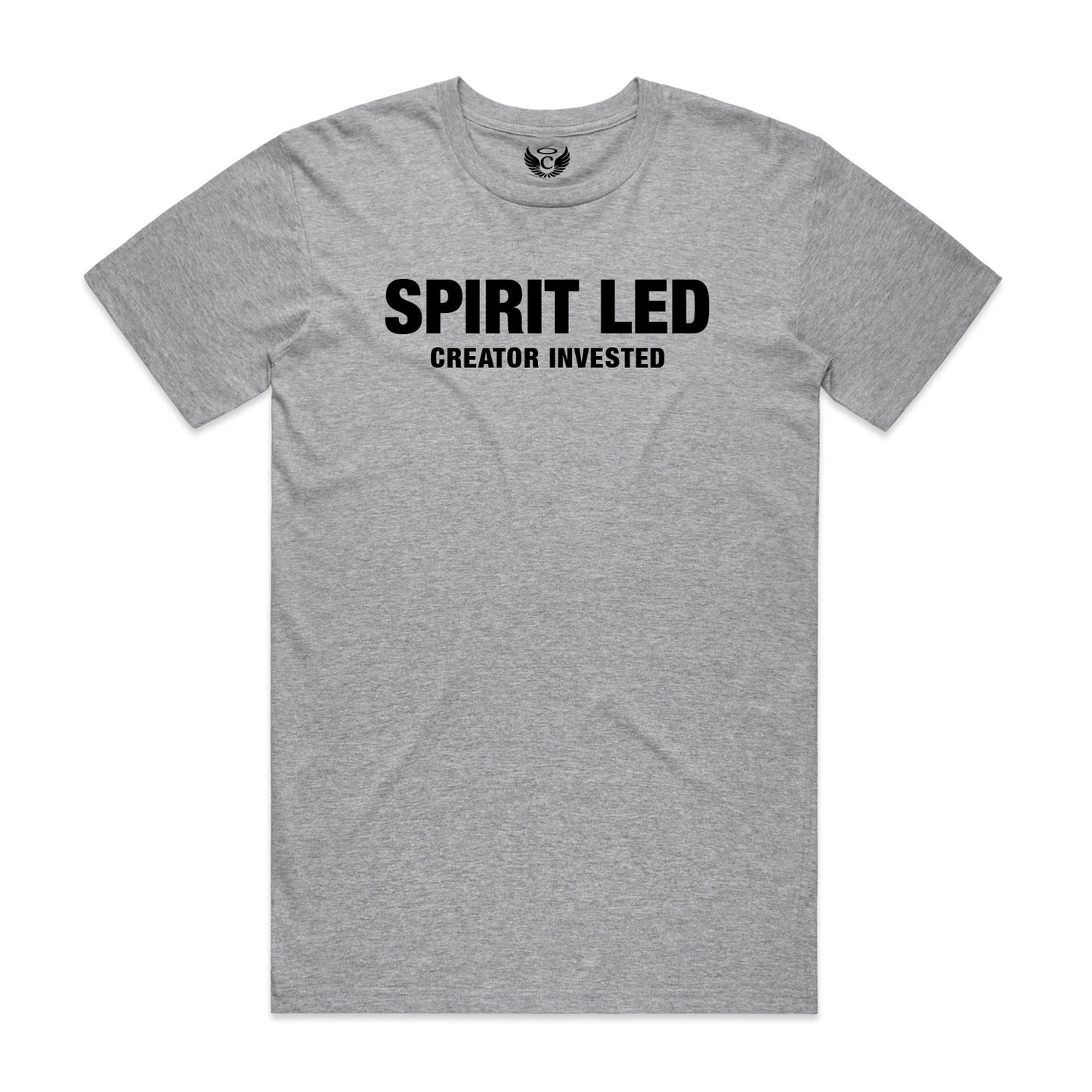 Spirit Led Tee Grey