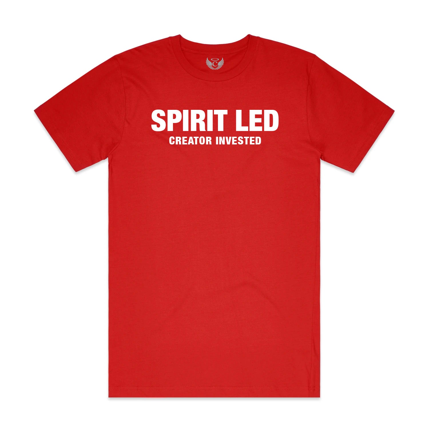 Spirit Led Tee Red
