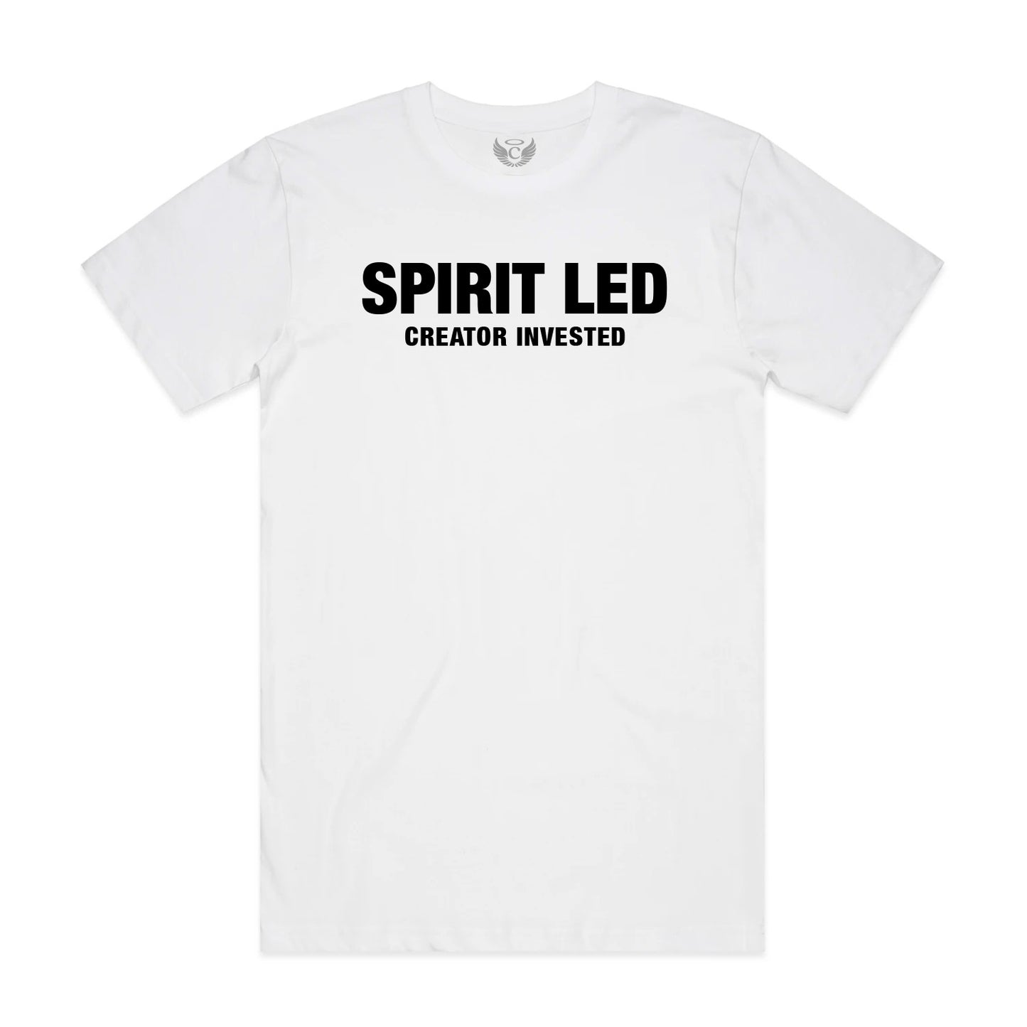 Spirit Led Tee White