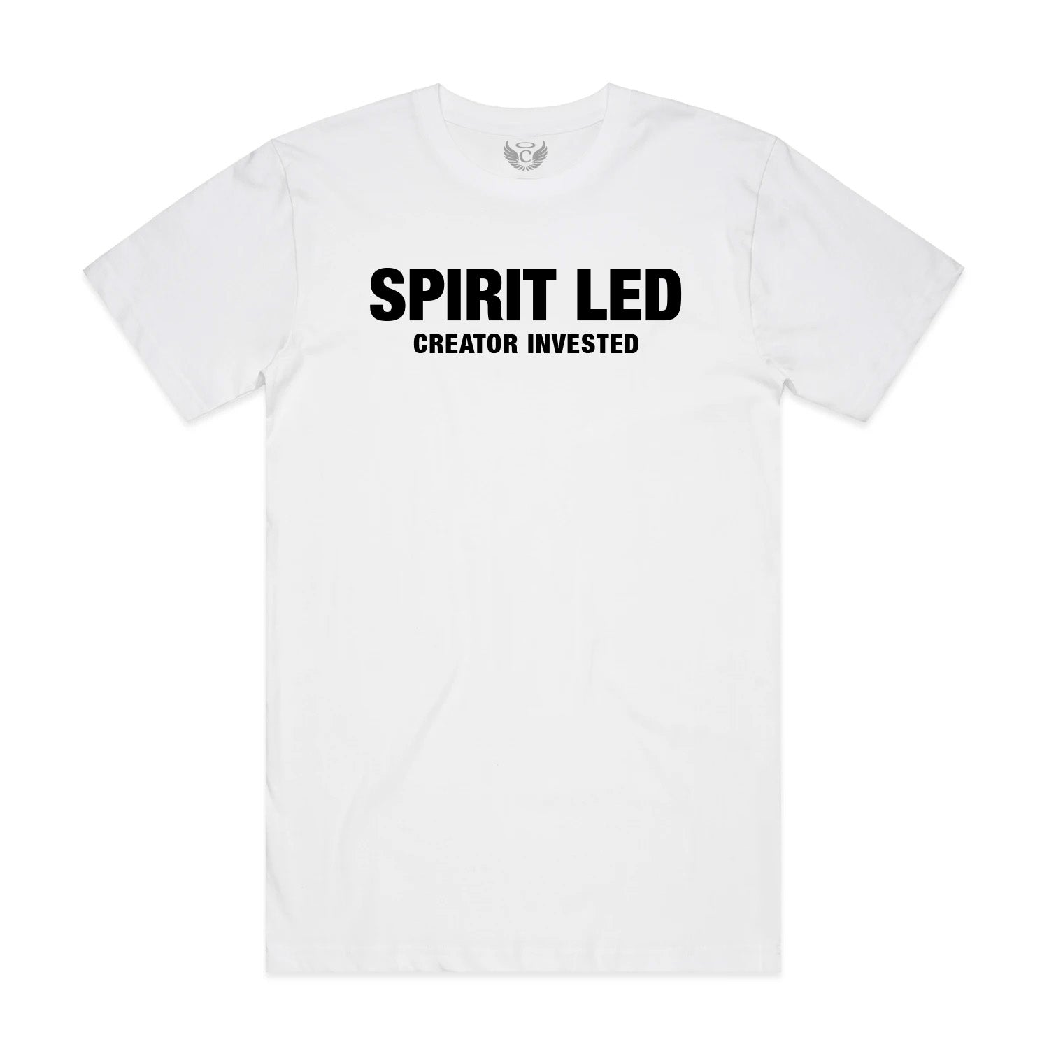 Spirit Led Tee White
