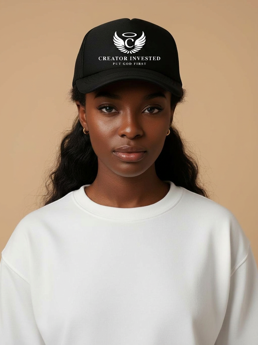 Creator Invested Foam Trucker - Black