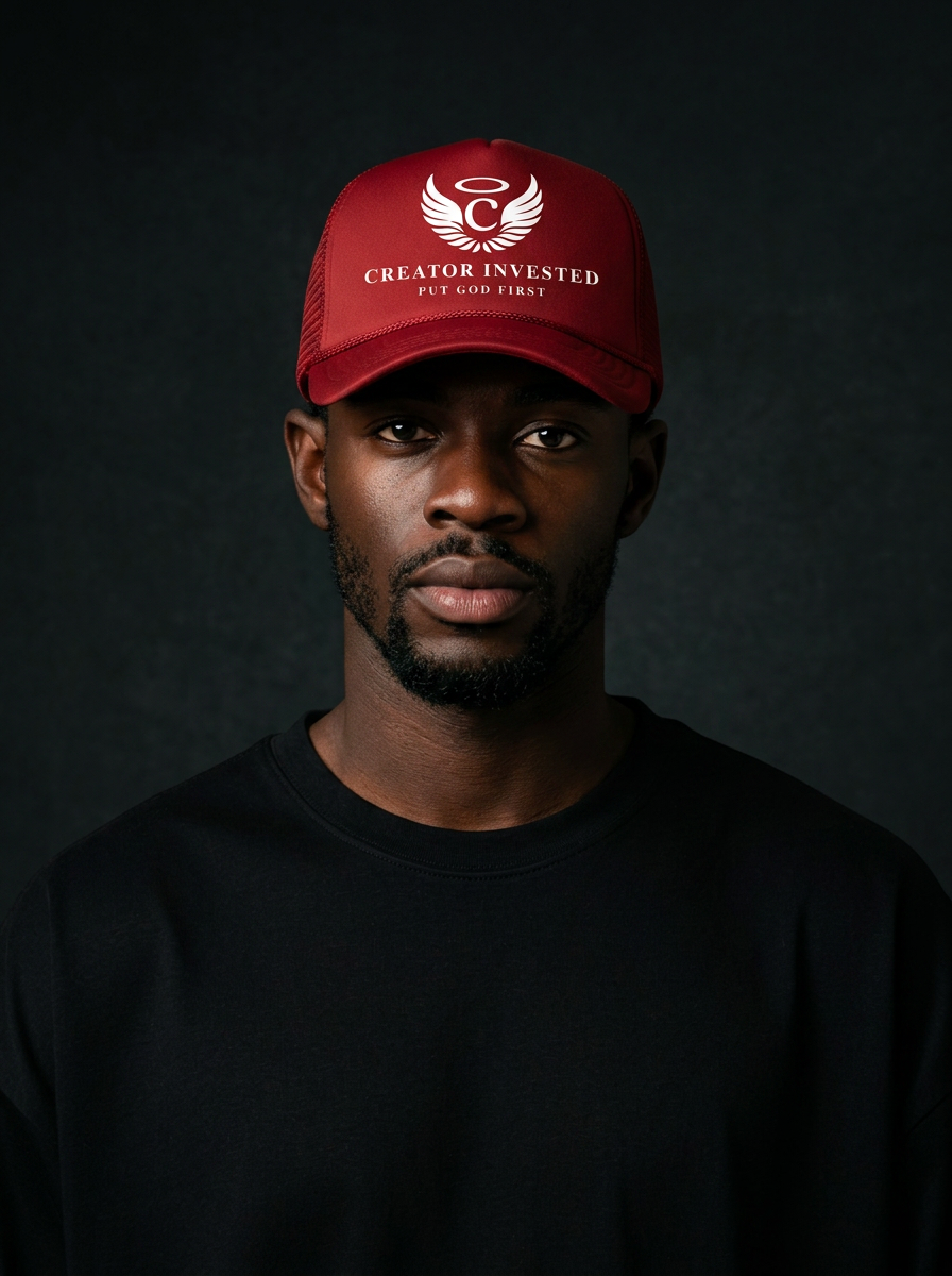 Creator Invested Foam Trucker - Red