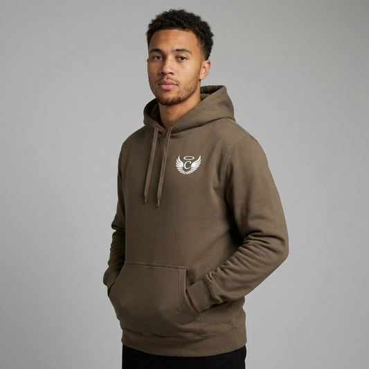 Put God First Hoodie - Walnut